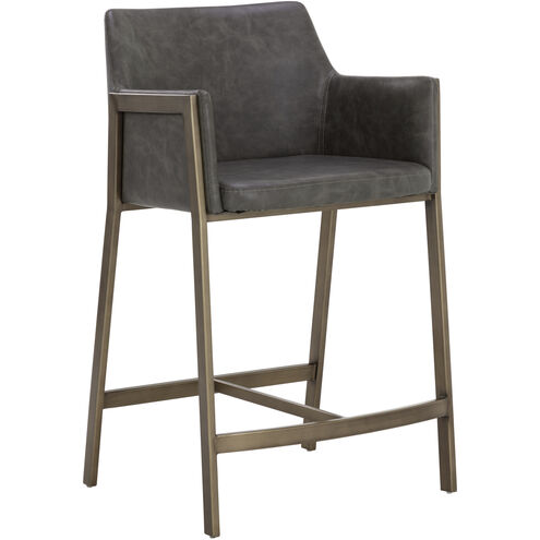 Bernadette 37.75 inch Kendall Grey Counter Stool